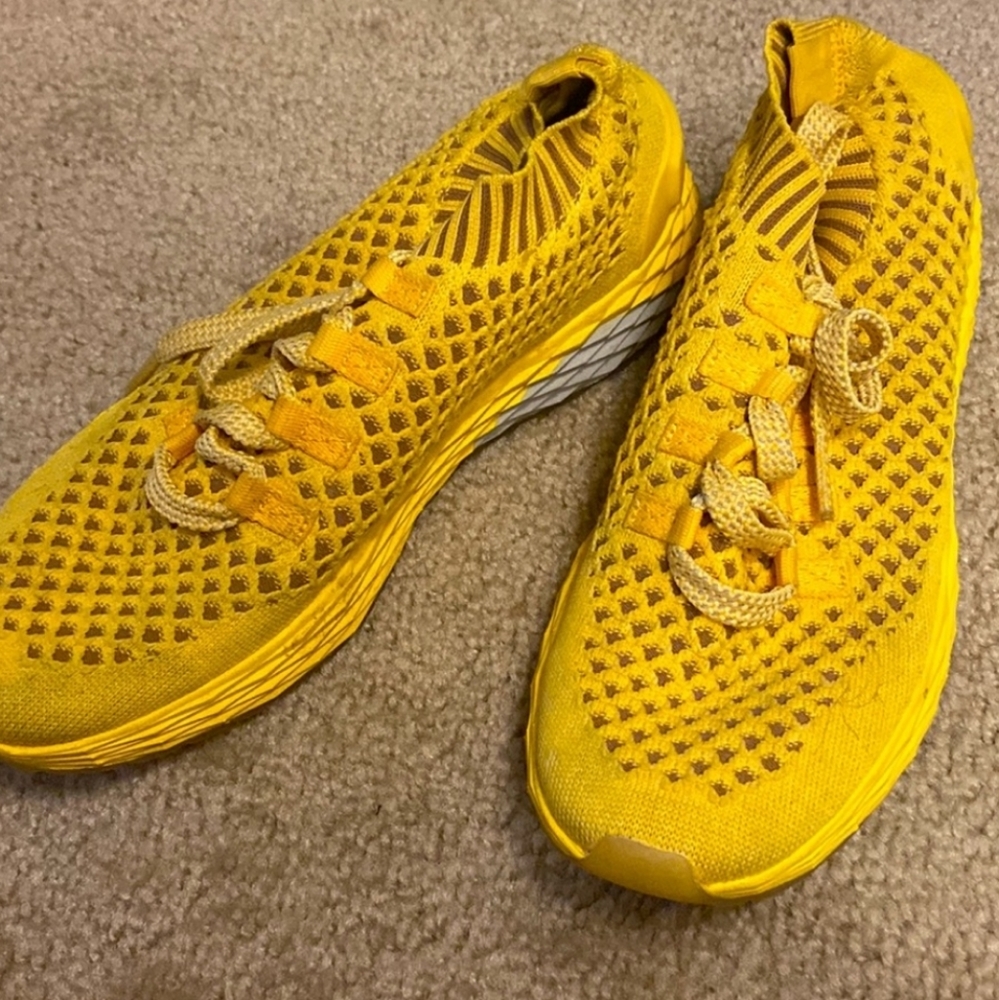 Lime yellow nobull trainers runners